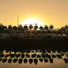 Sunset Dry Dock
