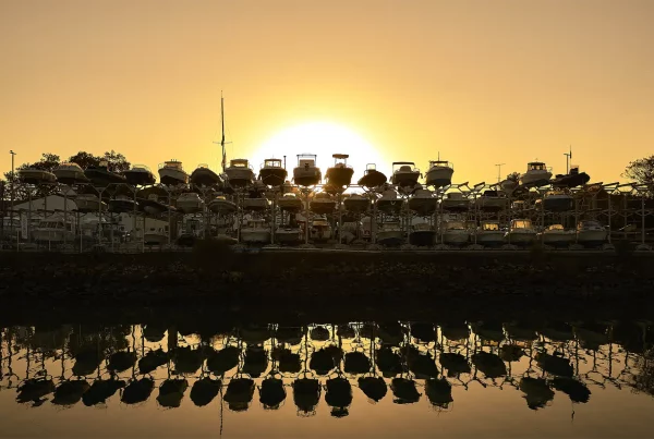 Sunset Dry Dock